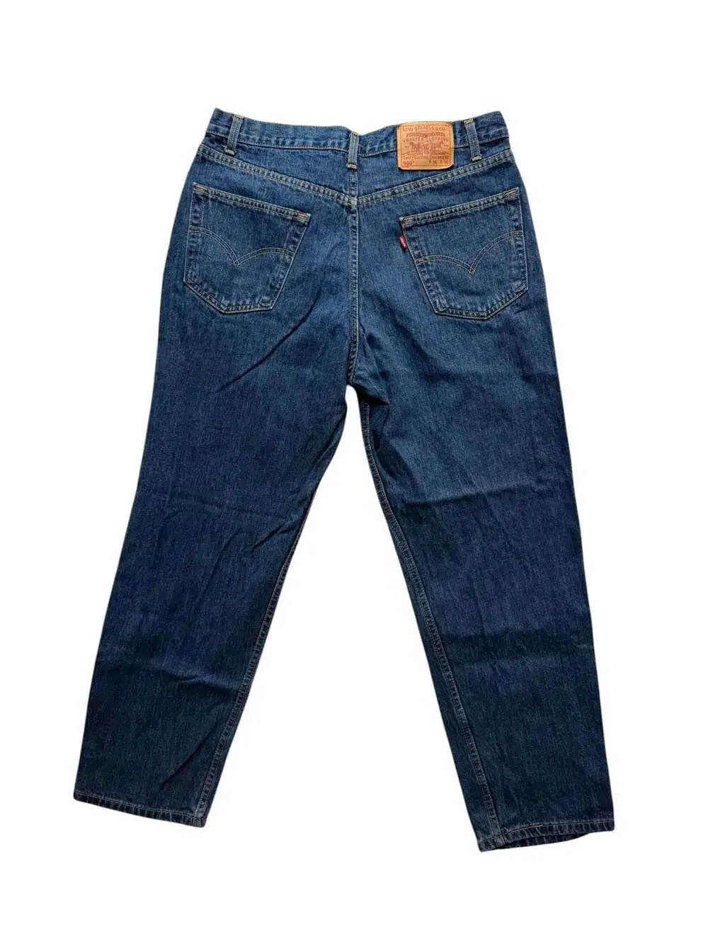 Levi's 550 Relaxed Fit Denim Jeans Men's 36x30 Blue Cotton